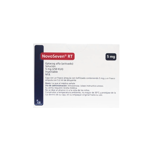 NOVOSEVEN 5 mg 1 Frasco Ámpula