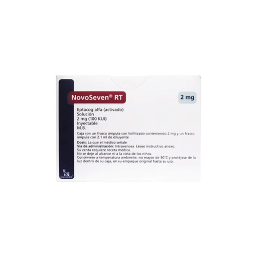 NOVOSEVEN RT 2 mg 1 Frasco Ámpula