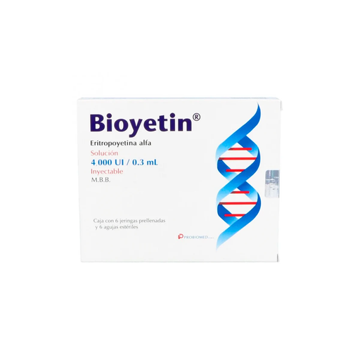 BIOYETIN 4000 UI 6 Jeringa