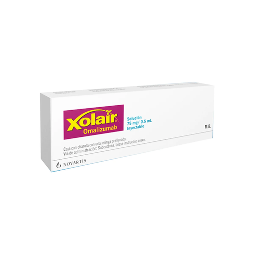 XOLAIR 75 mg 1 Jeringa