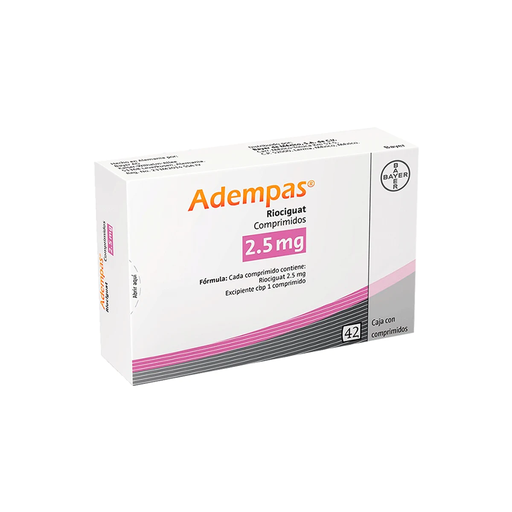 ADEMPAS 2.5 mg 42 Comprimido(s)