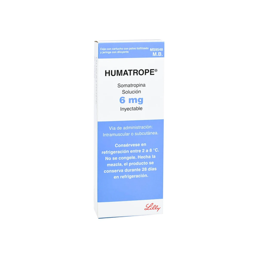 HUMATROPE 6 mg 1 Cartucho
