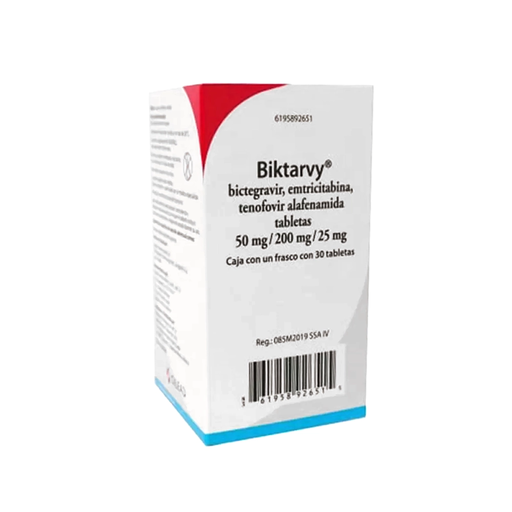 BIKTARVY 50/200/25 mg 30 Tableta(s)