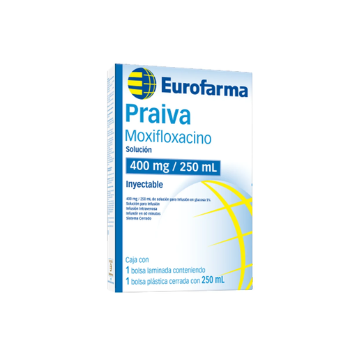 PRAIVA 400 mg/ 250 ml 1 Bolsas
