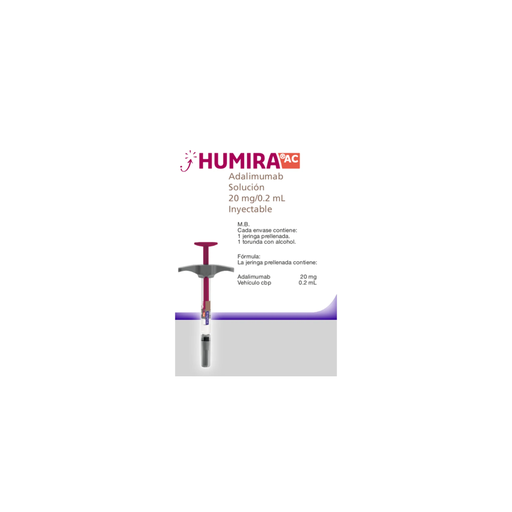 HUMIRA AC 20 mg/ 0.2 ml 1 Pluma Precargada