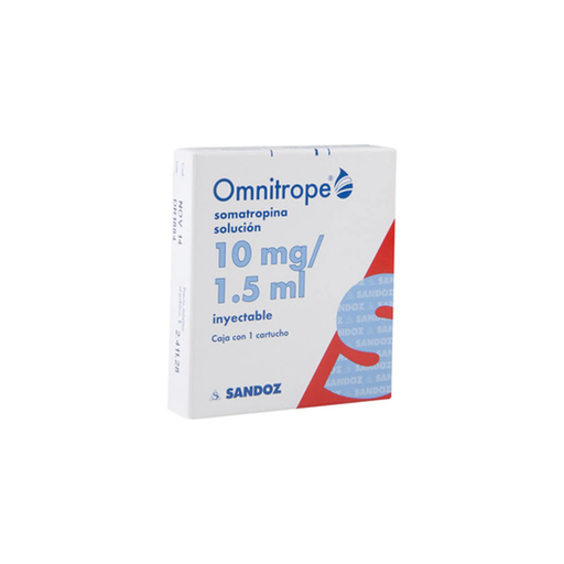 OMNITROPE 10 mg/ 1.5 ml 1 Cartucho