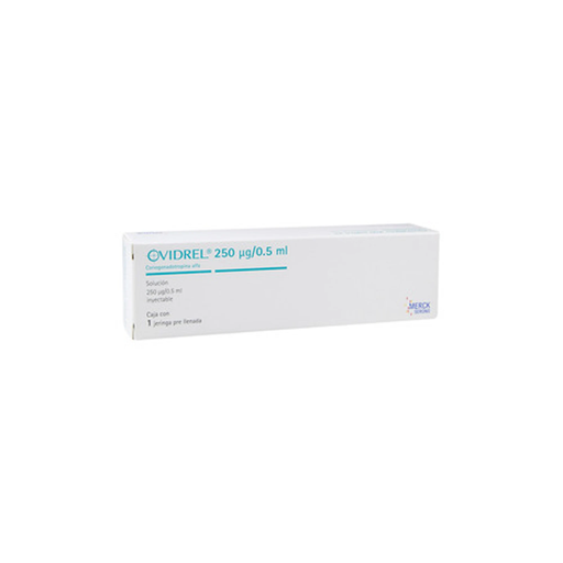 OVIDREL 250 mcg/ 0.5 ml 1 Jeringa prellenada