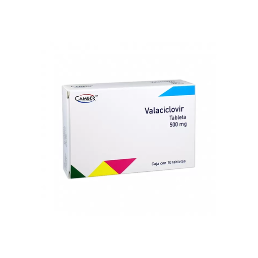 VALACICLOVIR 500 mg 10 Tableta(s)