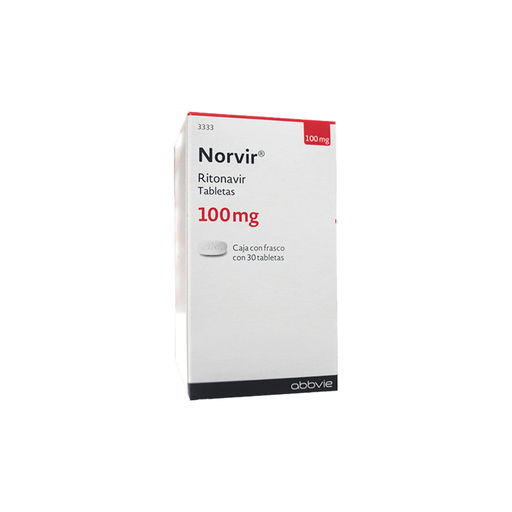 NORVIR 100 mg 30 Tableta(s)