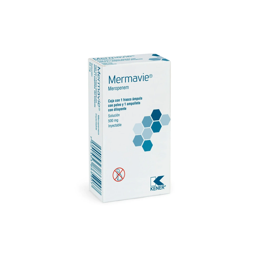 MERMAVIE 500 mg 1 Frasco Ámpula