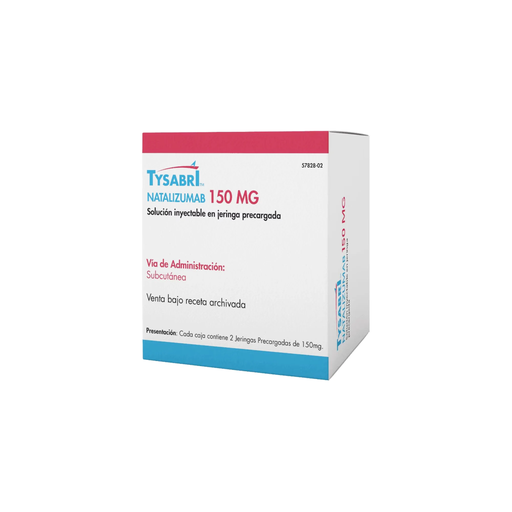 TYSABRI SC 150 mg 2 Jeringa prellenada