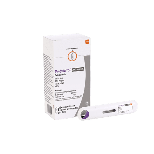 BENLYSTIA SC 200 mg/1 ml 4 Pluma Precargada