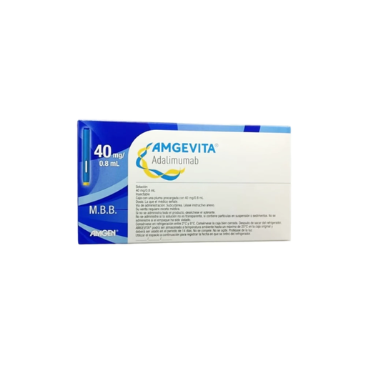 AMGEVITA 40 mg/ 0.8 ml 1 Jeringa prellenada