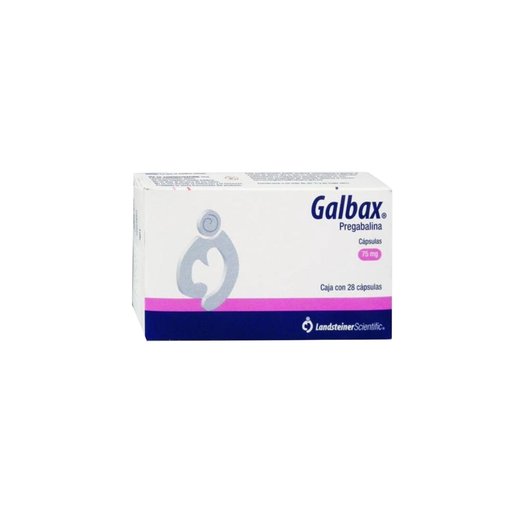 GALBAX 75 mg 28 Cápsula(s)
