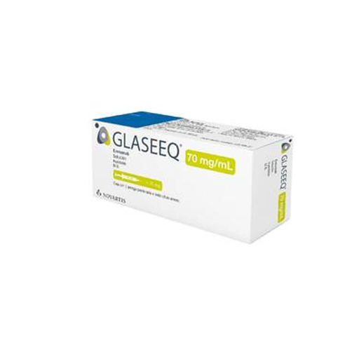 GLASEEQ 70 mg 1 Jeringa prellenada