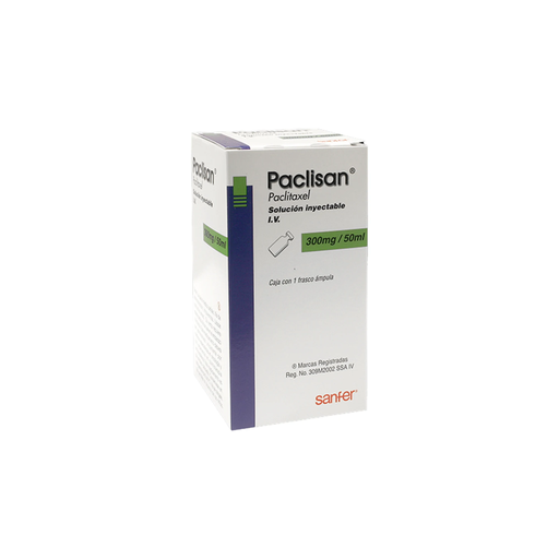 PACLISAN 300 mg/ 50 ml 1 Frasco Ámpula