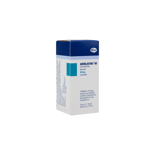 ADRIBLASTINA RD 50 mg 1 Frasco Ámpula