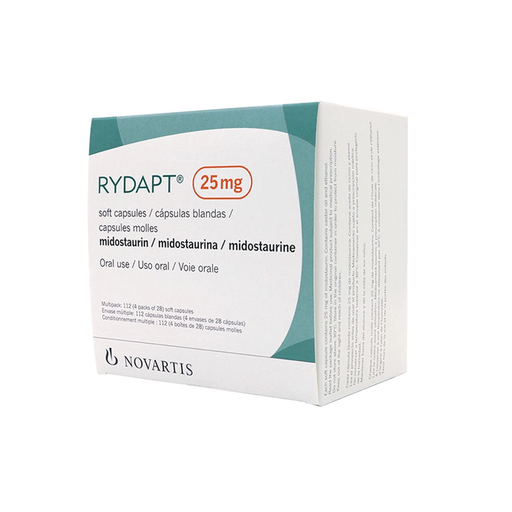 RYDAPT 25 mg 112 Cápsula(s)