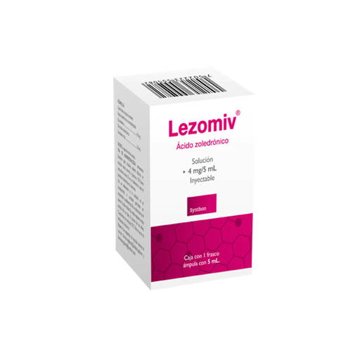 LEZOMIV 4 mg/5 ml 1 Frasco Ámpula