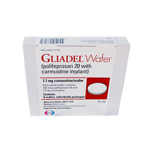 GLIADEL 7.7 mg 8 Implante