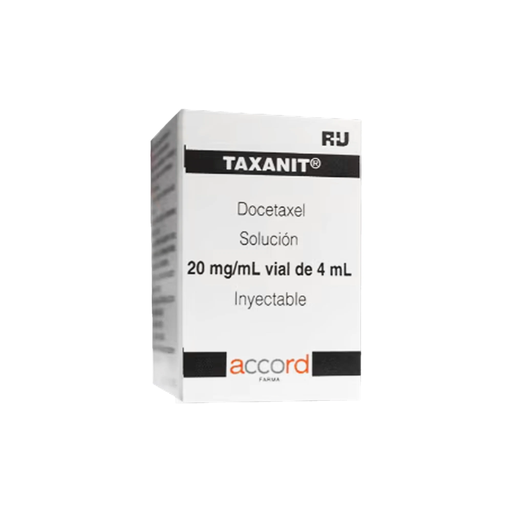TAXANIT 80 mg/ 4 ml 1 Frasco Ámpula