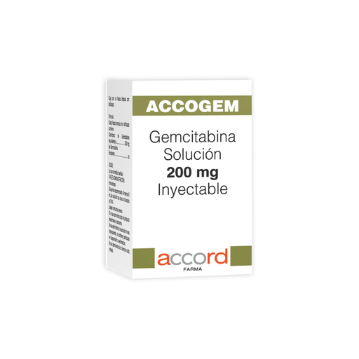 ACCOGEM 200 mg/5 ml 1 Frasco Ámpula