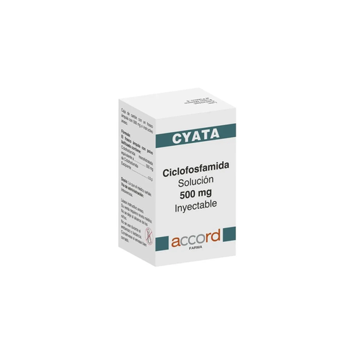 CYATA 500 mg 1 Frasco Ámpula