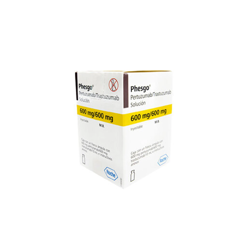 PHESGO 600/600 mg 1 Frasco Ámpula