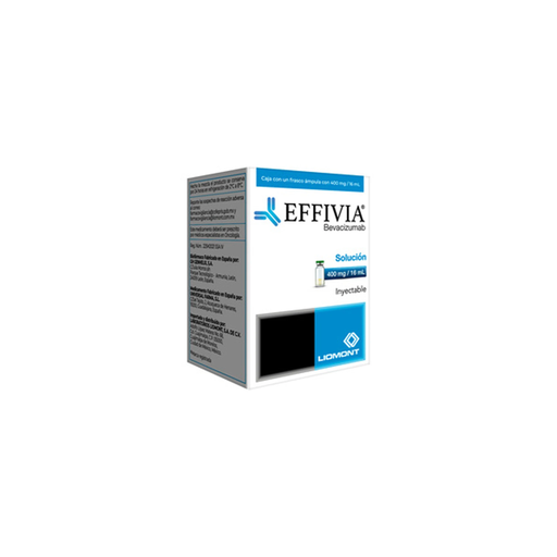 EFFIVIA 400 mg/16 ml 1 Frasco Ámpula