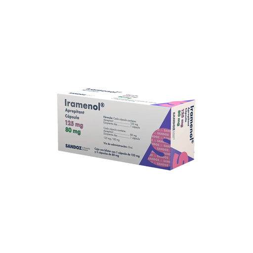 IRAMENOL 125/80 mg 3 Cápsula(s)