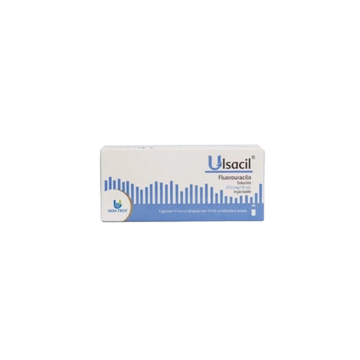 ULSACIL 250 mg/10 ml 10 Frasco Ámpula