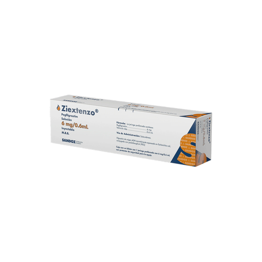ZIEXTENZO 6 mg/0.6 ml 1 Jeringa prellenada