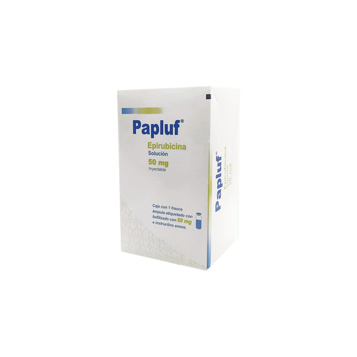 PAPLUF 50 mg 1 Frasco Ámpula