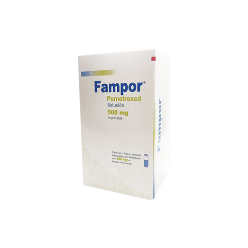 FAMPOR 500 mg 1 Frasco Ámpula