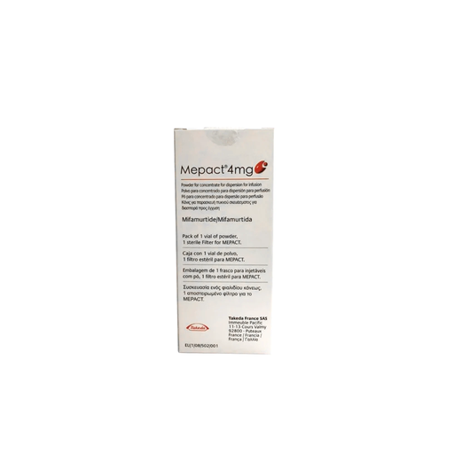 MEPACT 4 mg 1 Frasco Vial