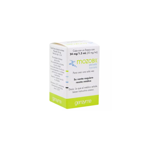 MOZOBIL 24 mg/1.2 mg (20 mg/mL) 1 Frasco Ámpula