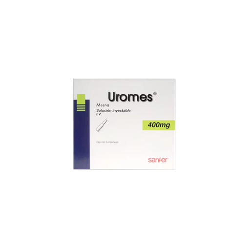 UROMES 400 mg 5 Ampolleta