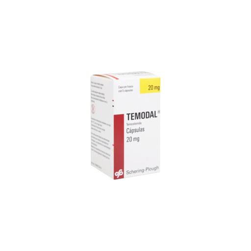 TEMODAL 20 mg 5 Cápsula(s)