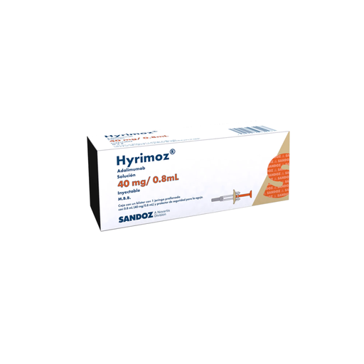 HYRIMOZ 40 mg/ 0.8 ml 1 Jeringa prellenada