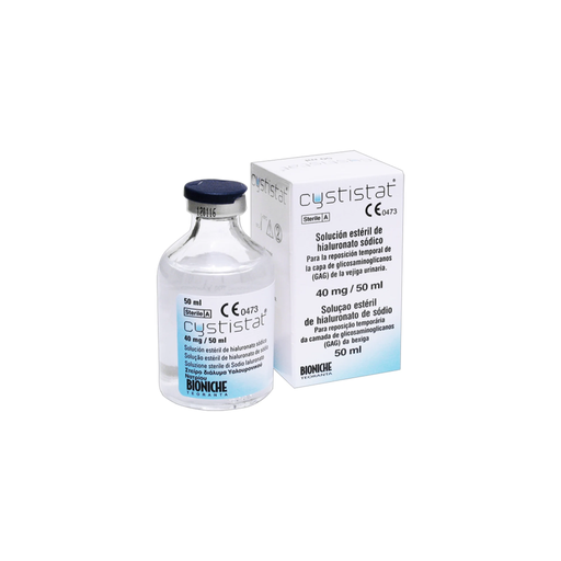 CYSTISTAT 40 mg/50ml 1 Frasco Ámpula
