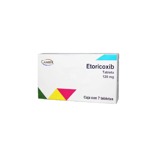 ETORICOXIB 120 mg 7 Tableta(s)