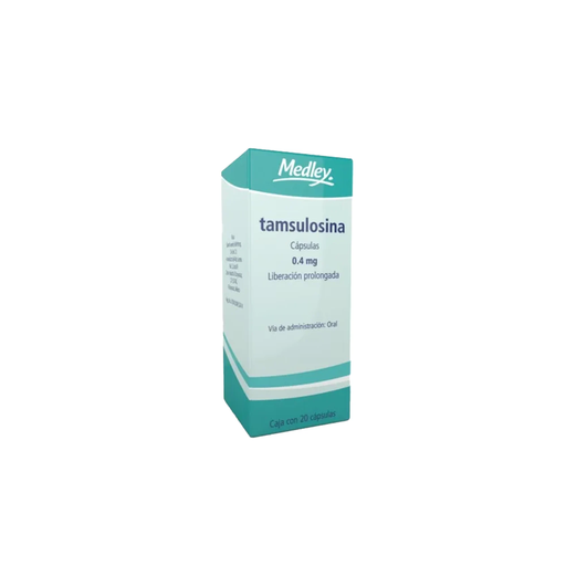 TAMSULOSINA 0.4 mg 20 Cápsula(s)