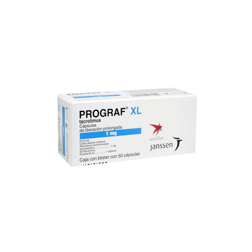 PROGRAF XL 1 mg 50 Cápsula(s)