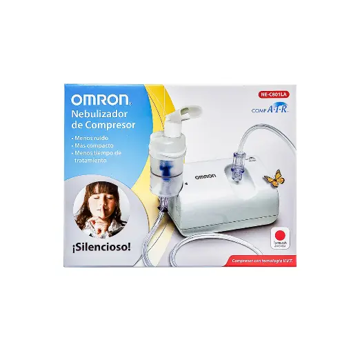 NEBULIZADOR DE COMPRESOR OMRON NE-C801LA - 1 Pieza
