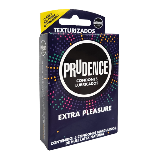 PRUDENCE EXTRA PLEASURE - 3 Condones