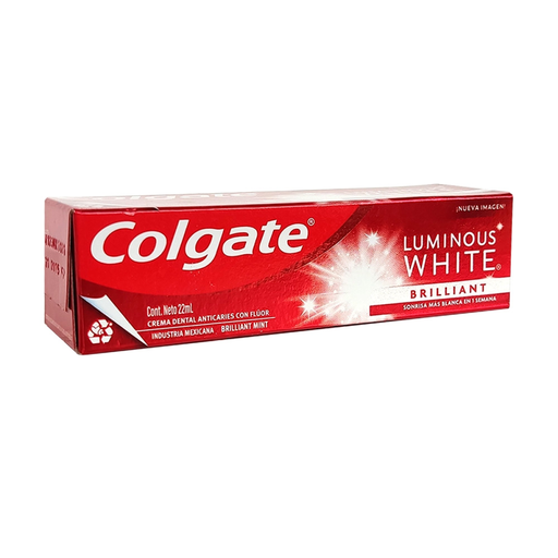 COLGATE LUMINOUS WHITE CON 22 ML - 1 Pieza