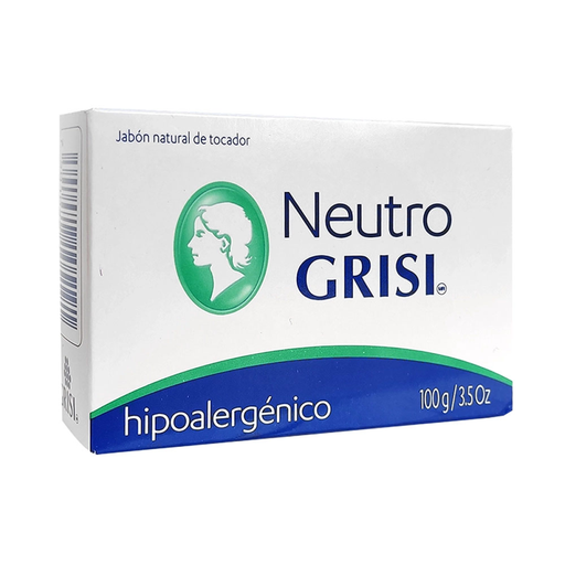 JABON GRISI NEUTRO 100 G - 1 Pieza