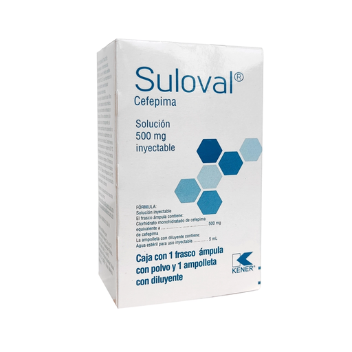 SULOVAL 500 mg 1 Frasco Ámpula