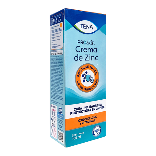 CREMA TENA OXIDO DE ZINC 100 ml 1 Mililitros