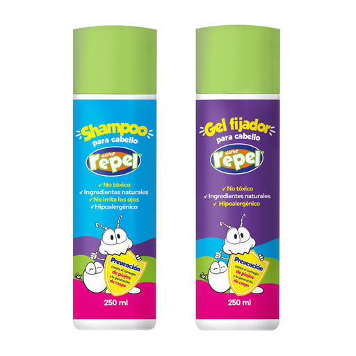 KIT SURE REPEL 1 SHAMPOO + 1GEL - 1 Kit